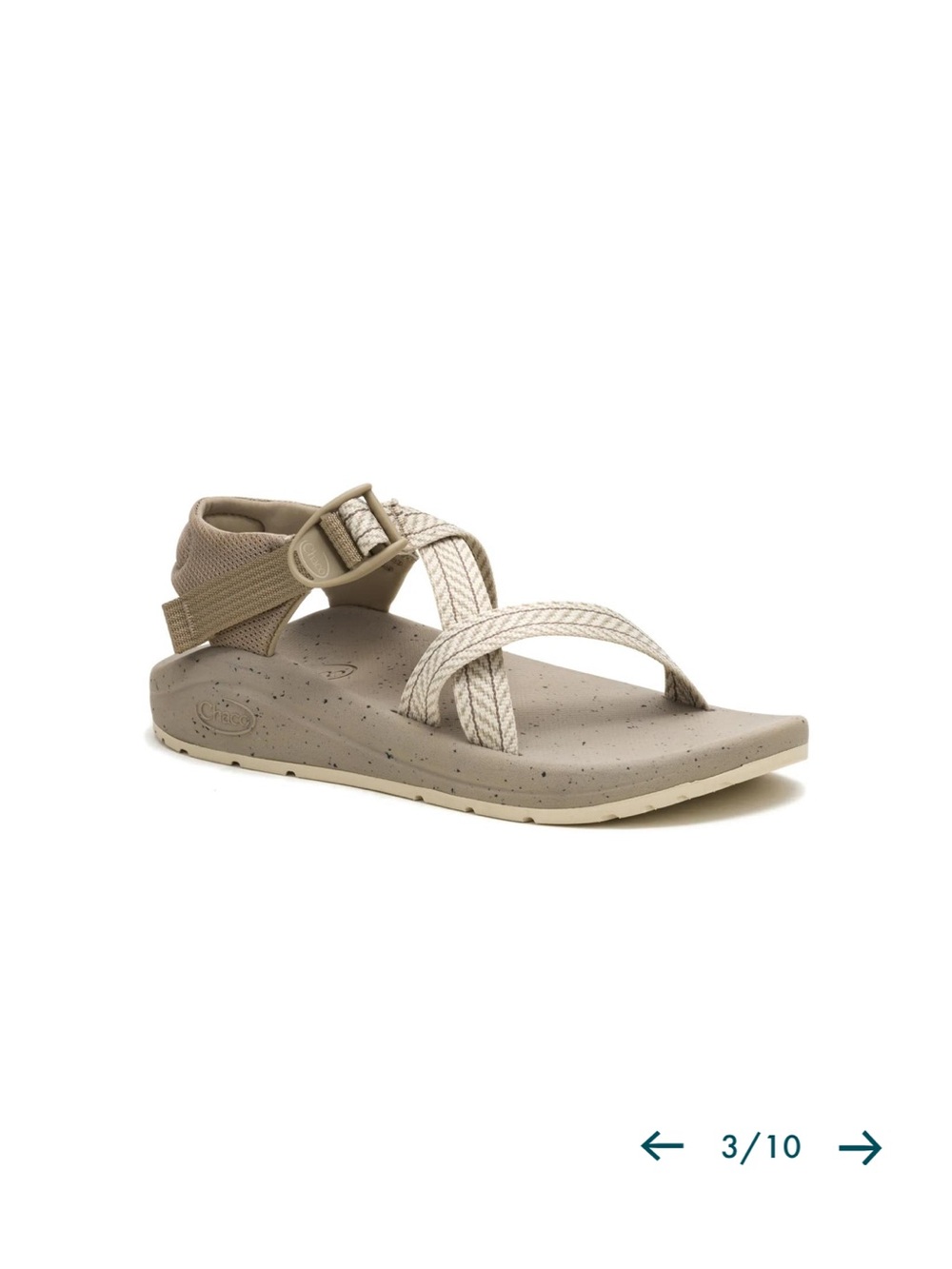 Women’s Neutral Beige Strappy Comfort Sandal